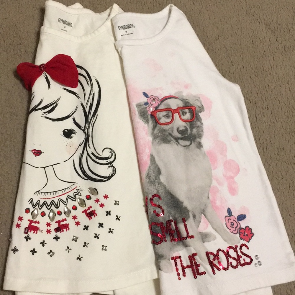 Basic tee bundle for $8! Barely wore friends!